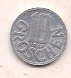 No(3) moneda-AUSTRIA -10 Groschen 1953