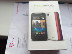 HTC Desire 310 Dual-Sim = Matte Blue/Albastru = NOU = SIGILAT = Garantie foto