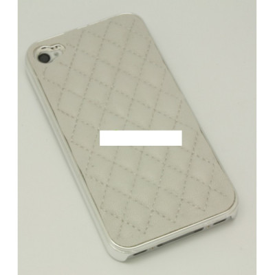 Husa fashion piele eco iPhone 4 4s white foto