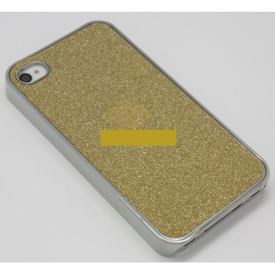 Husa bumper iPhone 4 4S gold sparks OFHi4S003 foto