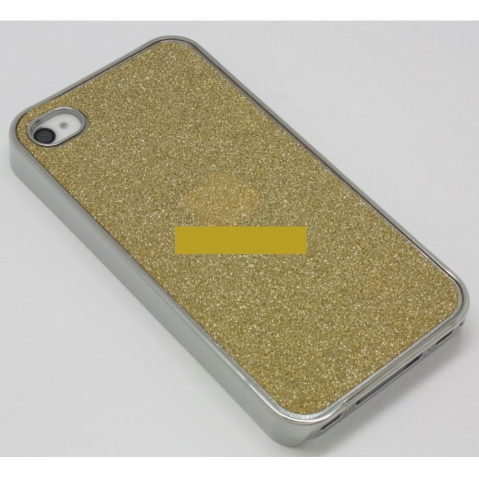 Husa bumper iPhone 4 4S gold sparks OFHi4S003