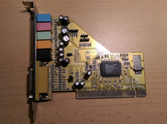 Placa sunet SN-SD6C PCI 6 Channels foto