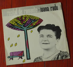 Disc vinil ( vinyl , pick-up ) - Ioana Radu - Recital de romante !!! foto