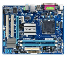 Vand kit dualcore placa de baza Gigabyte GA-G31M-ES2L socket 775 plus procesor dualcore Intel 2.4Ghz, tablita I/O foto