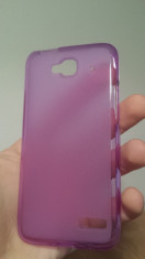 Husa Orange HIRO Gel TPU Mov foto