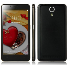 PE COMANDA !!! K8 Smartphone Android 4.4 MTK6582 Quad Core 5.0 Inch Smart Wake 3G Black foto