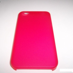 Bumper husa plastic TPU iPhone 4 4s rosu OFiP4R1