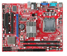 Vand kit placa de baza MSI G31TM-P21 socket 775 plus procesor Intel dualcore E6500 2.93Ghz, tablita I/O foto