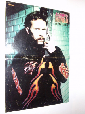 Afis / Poster METALLICA - James Hetfield foto