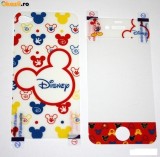 Folie protectie fata si spate Disney iPhone 4 4s, Anti zgariere, iPhone 4/4S, Apple