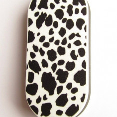 pila buffer de luciu cu 2 suprafete, pentru unghii naturale model Leopard