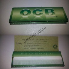 foite pentru rulat tigari - OCB verzi No. 8