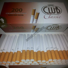 Tuburi tigari Club Classic pentru injectat tutun