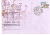 INTREG POSTAL 4885 POLONIA, PLIC PRIMA ZI, FDC, MIASTRA POLSKIE, KAZIMIERZ DOLNY, 10.04.2003.