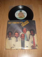 Hot Chocolate ?: Chances/A Night To Remember (1982) (vinil single cu 2 piese) foto