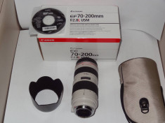 Obiectiv Canon Ultrasonic EF70-200 mm f/2.8L USM foto