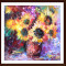 Floarea soarelui - Danuti Avram - Ulei pe pinza