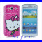 HC272 - Carcasa Samsung Galaxy S3 I9300 Hello Kitty! + FOLIE! - TR 2LEI PT AVANS