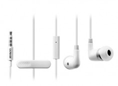 Casti Stereo originale pentru Apple iPhone 3G, 3GS, 4 / 4S, iPod, iPad &amp;amp;quot Capdase TK-905-S&amp;amp;quot Albe-Gri foto