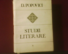 D. Popovici Studii literare, vol. II, Romantismul romanesc, ed. de Ioana Em. Petrescu foto