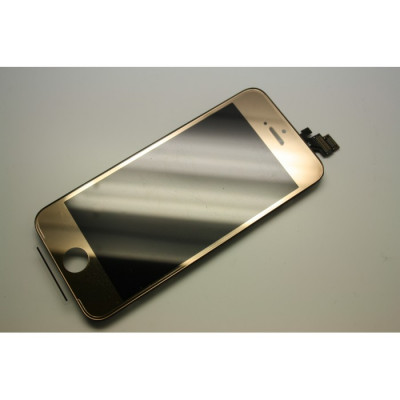 Display iPhone 5 gold lcd touchscreen foto