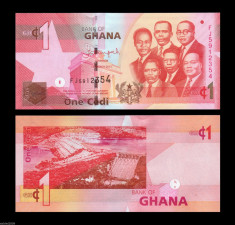 Ghana 1 cedi 2013 - UNC foto