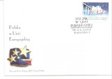 INTREG POSTAL 4884 POLONIA, PLIC PRIMA ZI, FDC, EUROPA UNITA, VARSOVIA, WARSZAWA, 16.04.2003.