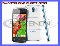 SMARTPHONE DUAL SIM CUBOT GT95 - TELEFON MOBIL DUAL-CORE 1.3GHZ MT6572, 512MB RAM, 4GB INTERN, DISPLAY 4 INCH, CAMERA 5MP, ANDROID, 24 LUNI GARANTIE foto