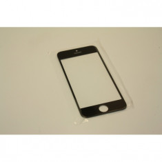 Sticla iPhone 5 5c 5s negru geam glass