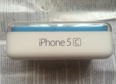 Apple iPhone 5C Albastru Blue 8GB - Factura si Garantie 24 luni - Functional doar in ORANGE - Livrare rapida - Stoc actualizat foto