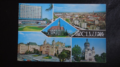 Vedere/Carte postala - RPR - Cluj foto