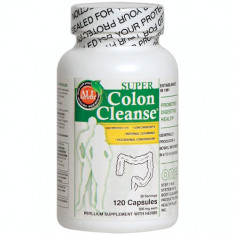 Detoxifiere Rapid - Intens cu Super Colon Cleanse- 120 capsule foto