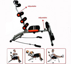 NOU 2015! APARAT MULTIFUNCTIONAL PT.FITNESS SIX PACK CARE GOLDEN STAR,AI ACASA PROPRIA SALA DE FITNESS! CEL MAI COMPLET SI COMPLEX APARAT FITNESS. foto