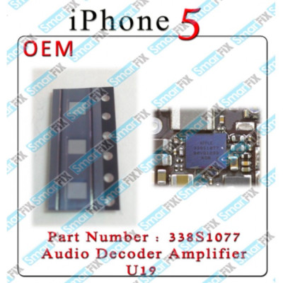 IC chip audio iPhone 5 U19 338S1077 foto