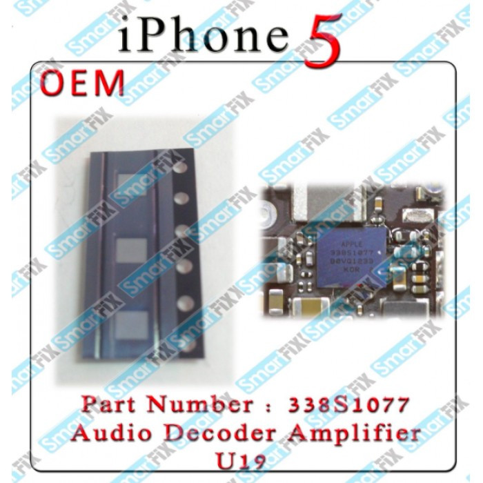 IC chip audio iPhone 5 U19 338S1077
