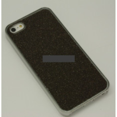 Bumper husa plastic iPhone 5 brown sparks