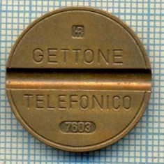 JETON 303 PENTRU COLECTIONARI - GETTONE TELEFONICO - 7603(EMIS MARTIE 1976) - ITALIA -STAREA CARE SE VEDE