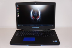 ALIENWARE 17 i7-4700MQ 2.4Ghz (3.4Ghz) 16GB Ram, 1.5TB (2x750GB)+80GB SSD, 1080p, Nvidia GTX 770M 3GB, NOU in Cutie foto