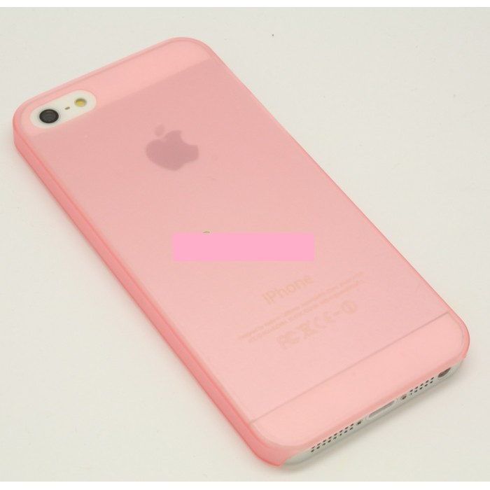 Bumper husa TPU iPhone 5 5s roz