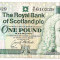 Scotia bancnota Royal Bank of Scotland ONE POUND 1992