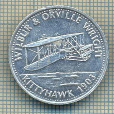 JETON 322PENTRU COLECTIONARI - TEMATICA AVIATIE - WILBUR & ORVILLE WRIGHT - KITTYHAWK -1903 -SHELL -STAREA CARE SE VEDE