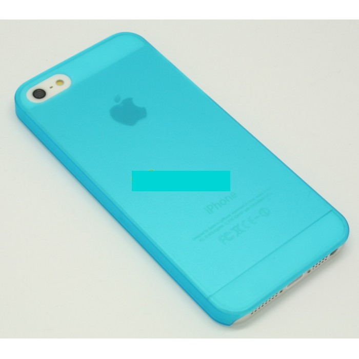 Bumper husa TPU iPhone 5 turcoaz