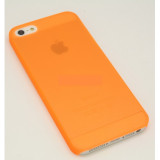 Bumper husa TPU iPhone 5 portocaliu