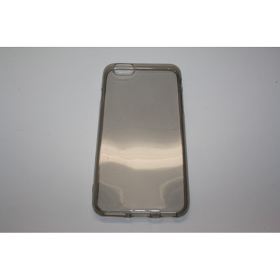 Husa silicon gri transparent iphone 6 foto