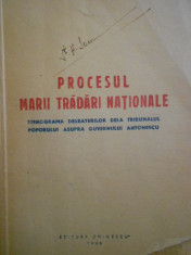 PROCESUL MARII TRADARI NATIONALE - 1946 foto