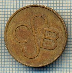 JETON 326 PENTRU COLECTIONARI - ,,1/3&amp;quot; - CSB(CLUBUL STUDENTESC SAU SPORTIV BUCURESTI ?) -STAREA CARE SE VEDE foto