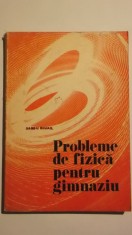 Sandu Mihail - Probleme de fizica pentru gimnaziu (vezi detalii pentru livrare in tara)