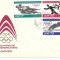 INTREG POSTAL 4898/9 GERMANIA, OLIMPIADA DE IARNA, SAPPORO, 1972, FDC, PLIC PRIMA ZI, SERIE COPLETA, 6 VALORI, BERLIN, 07.12.1971, JOCURILE OLIMPICE.