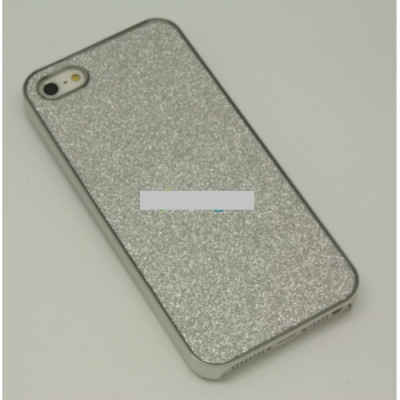 Bumper husa plastic iPhone 5 silver sparks foto