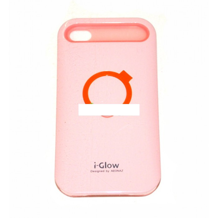 Husa bumper silicon iPhone 5 5s iGlow roz